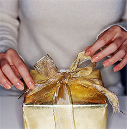 Gift buying is projected to increase this holiday season.